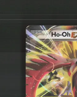 Ho Oh EX 92/122 Breakpoint Ultra Rare Holo Pokemon Card LP+ - Image 3