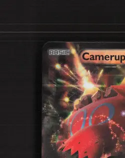 Camerupt EX 29/160 Primal Clash Ultra Rare Holo Pokemon Card NM - Image 3