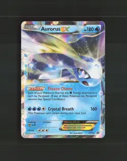 Aurorus EX XY102 XY Black Star Promo Holo Pokemon Card DMG - Image 1