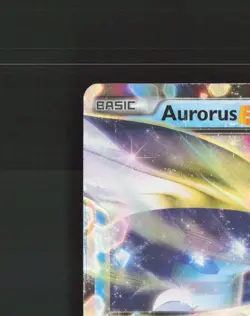 Aurorus EX XY102 XY Black Star Promo Holo Pokemon Card DMG - Image 3