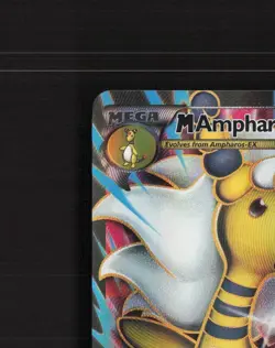 Mega M Ampharos EX 88/98 Ancient Origins Full Art Ultra Rare Pokemon Card LP - Image 3