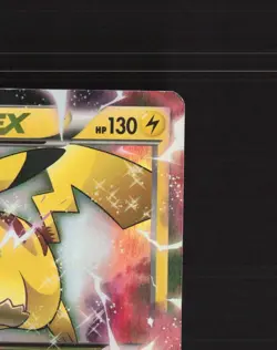 Pikachu EX XY84 XY Black Star Promo Holo Pokemon Card LP - Image 4