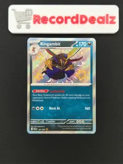 Pokemon Card | Kingambit 187/091 | 2024 SV: Paldean Fates - Image 1