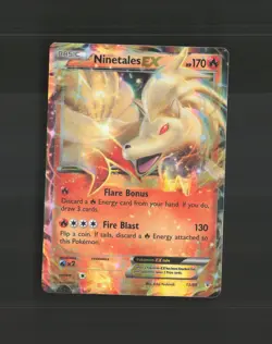 Ninetales EX 13/83 Generations Ultra Rare Holo Pokemon Card LP+ - Image 1
