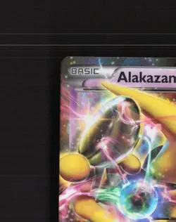 Alakazam EX 25/124 Fates Collide Ultra Rare Holo Pokemon Card LP+ - Image 3