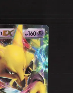 Alakazam EX 25/124 Fates Collide Ultra Rare Holo Pokemon Card LP+ - Image 4