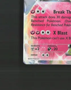 Xerneas EX XY149 XY Black Star Promo Holo Pokemon Card LP+ - Image 5