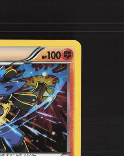 Lucario XY140 XY Black Star Promo Holo Pokemon Card LP - Image 4