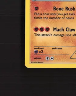 Lucario XY140 XY Black Star Promo Holo Pokemon Card LP - Image 5