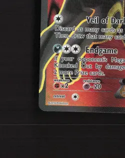 Umbreon EX 119/124 Fates Collide Full Art Ultra Rare Holo Pokemon Card MP - Image 5
