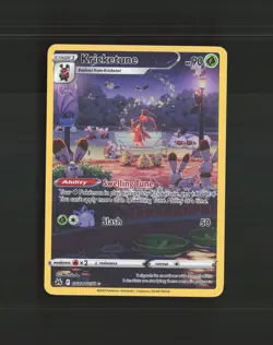 Kricketune GG02/GG70 Crown Zenith Full Art Ultra Rare Holo Pokemon Card LP - Image 1