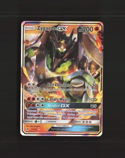 Zygarde GX 73/131 Forbidden Light Ultra Rare Holo Pokemon Card LP - Image 1