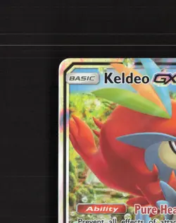 Keldeo GX 47/236 Unified Minds Ultra Rare Holo Pokemon Card LP+ - Image 3
