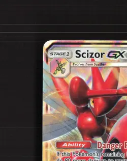 Scizor GX 90/168 Celestial Storm Ultra Rare Holo Pokemon Card NM - Image 3