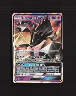 Necrozma GX SM58 Sun & Moon Black Star Promo Holo Pokemon Card LP - Image 1