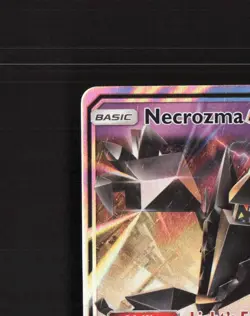 Necrozma GX SM58 Sun & Moon Black Star Promo Holo Pokemon Card LP - Image 3