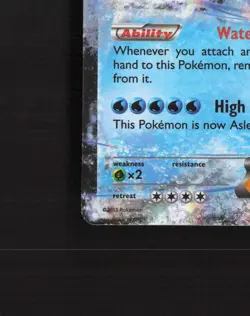 Wailord EX 38/160 Primal Clash Ultra Rare Holo Pokemon Card DMG - Image 5