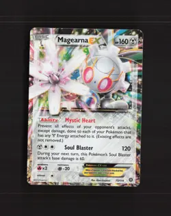 Magearna EX 75/114 Steam Siege Ultra Rare Holo Pokemon Card MP - Image 1