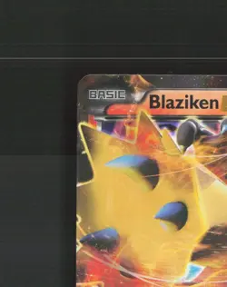 Blaziken EX XY54 XY Black Star Promo Holo Pokemon Card LP+ - Image 3