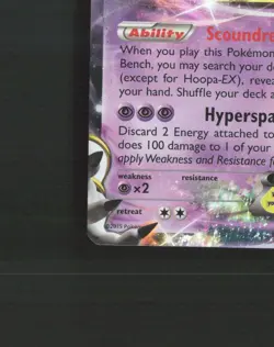 Hoopa EX XY71 XY Black Star Promo Holo Pokemon Card NM - Image 5