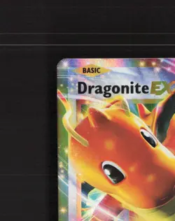 Dragonite EX 72/108 Evolutions Ultra Rare Holo Pokemon Card LP - Image 3
