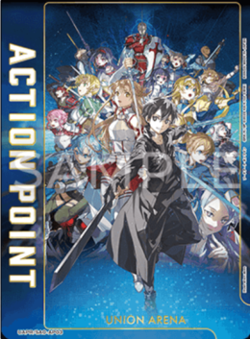 Union Arena UAPR/SAO-AP03 Action point card key visual AP Japanese - Image 1