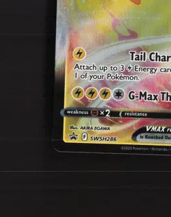 Pikachu VMAX SWSH286 Sword & Shield Black Star Promo Holo Pokemon Card NM - Image 5