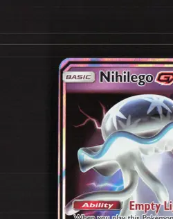 Nihilego GX 49/111 Crimson Invasion Ultra Rare Holo Pokemon Card LP+ - Image 3