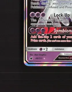 Nihilego GX 49/111 Crimson Invasion Ultra Rare Holo Pokemon Card LP+ - Image 5