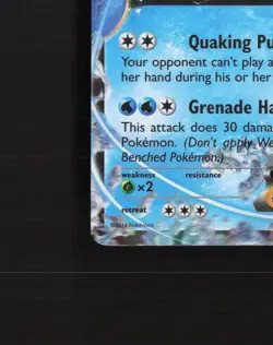 Seismitoad EX 20/111 Furious Fists Ultra Rare Holo Pokemon Card LP+ - Image 5