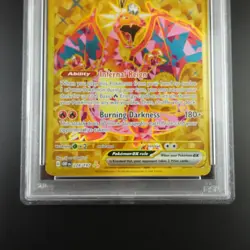 PSA 10 Charizard ex 228/197 Pokemon Obsidian Flames Holo Graded Card - Image 3