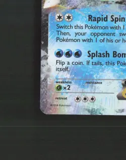 Blastoise EX XY30 XY Black Star Promo Holo Pokemon Card LP+ - Image 5