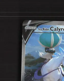 Ice Rider Calyrex V 164/198 Chilling Reign Full Art Ultra Rare Pokemon Card LP - Image 3