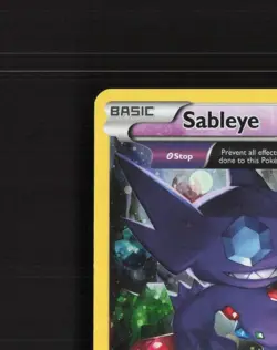 Sableye XY92 XY Full Art Black Star Promo Holo Pokemon Card LP - Image 3