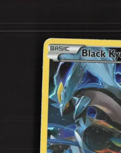 Black Kyurem XY80 XY Full Art Black Star Promo Holo Pokemon Card DMG - Image 3