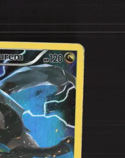 Black Kyurem XY80 XY Full Art Black Star Promo Holo Pokemon Card DMG - Image 4