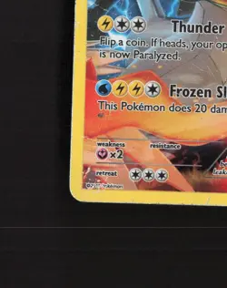Black Kyurem XY80 XY Full Art Black Star Promo Holo Pokemon Card DMG - Image 5