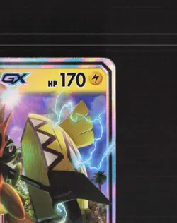 Tapu Koko GX SM33 Sun & Moon Black Star Promo Holo Pokemon Card DMG - Image 4