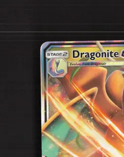 Dragonite GX 152/236 Unified Minds Ultra Rare Holo Pokemon Card DMG - Image 3
