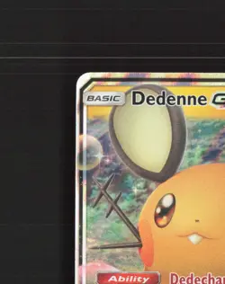 Dedenne GX 57/214 Unbroken Bonds Ultra Rare Holo Pokemon Card MP - Image 3