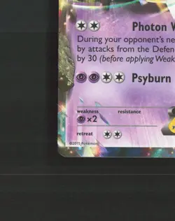 Mewtwo EX 61/162 Breakthrough Ultra Rare Holo Pokemon Card LP+ - Image 5