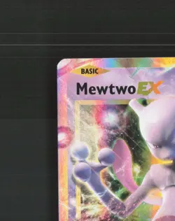 Mewtwo EX 52/108 Evolutions Ultra Rare Holo Pokemon Card NM - Image 3