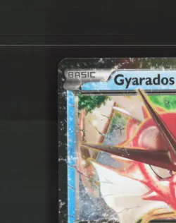 Gyarados EX XY106 XY Black Star Promo Holo Pokemon Card DMG - Image 3