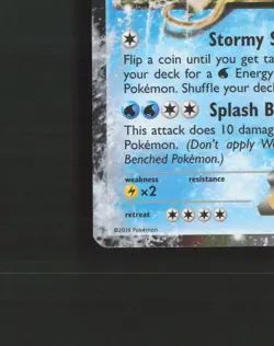 Gyarados EX XY106 XY Black Star Promo Holo Pokemon Card DMG - Image 5