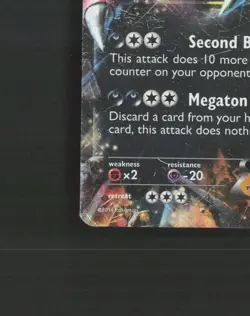 Krookodile EX XY25 XY Black Star Promo Holo Pokemon Card DMG - Image 5