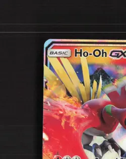 Ho Oh GX SM57 Sun & Moon Black Star Promo Holo Pokemon Card MP - Image 3