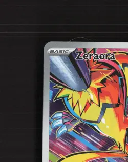 Zeraora 151/142 Stellar Crown Full Art Ultra Rare Holo Pokemon Card NM - Image 3