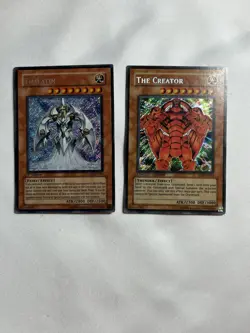 Yugioh Lot Of 2 Cards Tualatin LODT 1st Edition The Creator EEN Secret Rare LP - Image 1