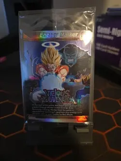 SEALED. Dragon Ball Super Card Game Bt29 Energy Marker Silver Foil - Image 1