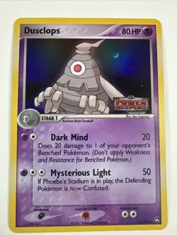 Dusclops 14/108 Power Keepers Stamped Reverse Holo Rare Pokemon Card - Image 1